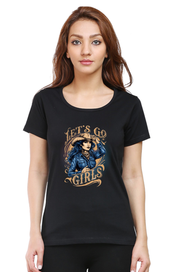 lets go girls women t-shirt