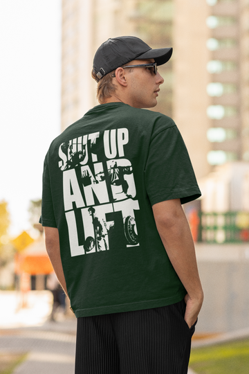 Shut up And Lift Oversize Tee