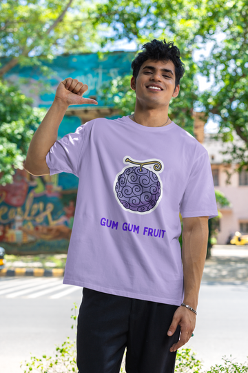 GUM GUM FRUIT Oversized T-Shirt