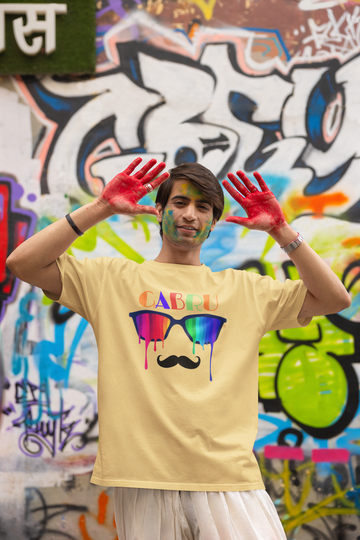 GABRU HOLI OVERSIZE TEE