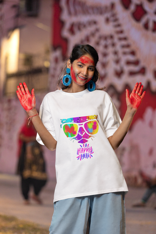 billu don happy holi oversize tee